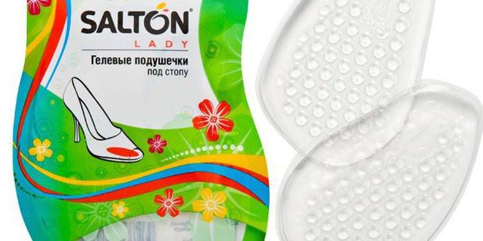 Гелевые подушечки под стопу SALTON LADY Feet Comfort
